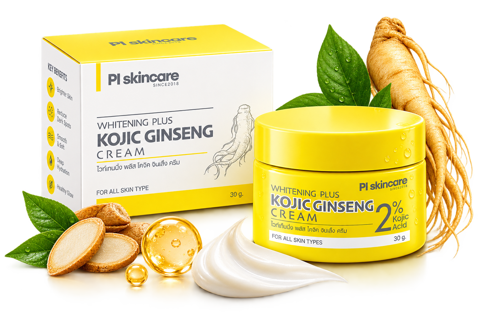OROOZO Kojic Ginseng Cream